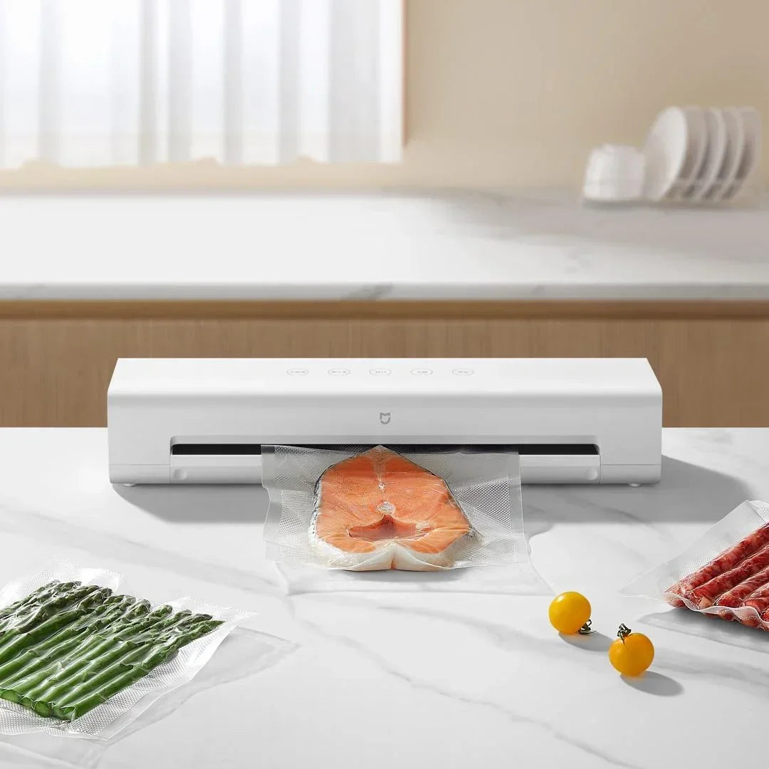 Mijia Vacuum Sealer Machine 70kpa Suction Dry/Moist Modes