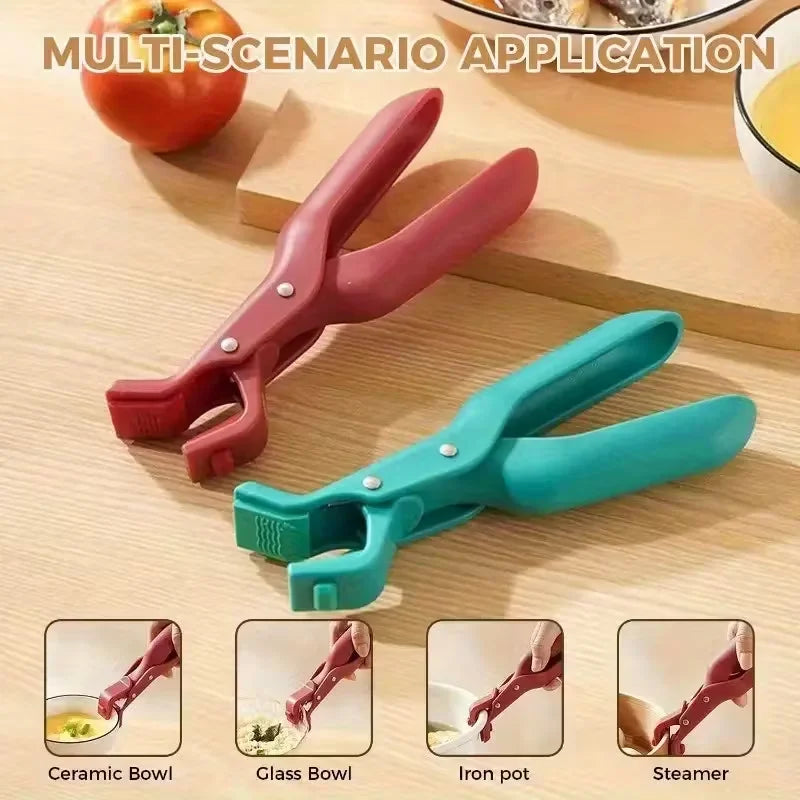 1/2pc Anti-Scald Gripper Clip Heat-Resistant Clip Moving Plate