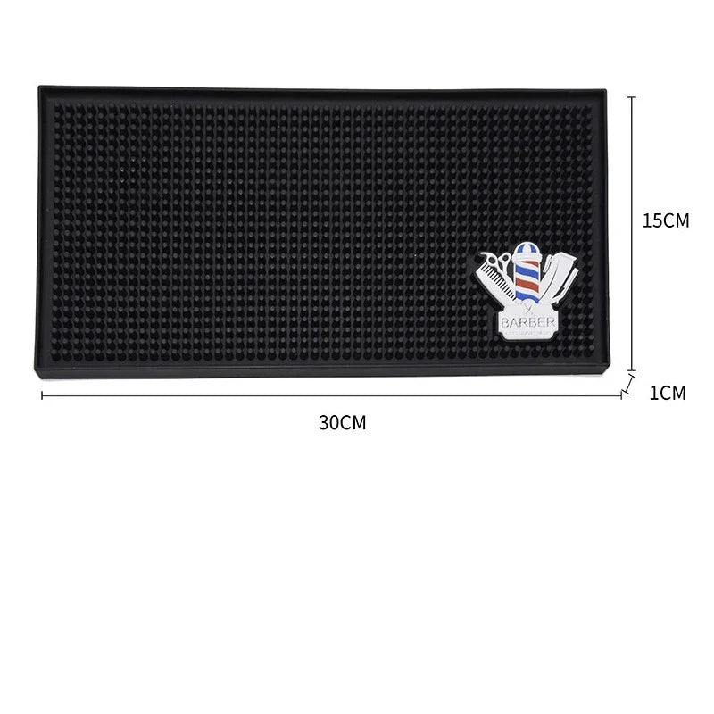 Salon Barber Mat Nonslip Barbershop Counter Mat Pvc
