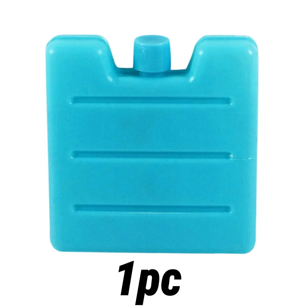 1/8pc Reusable Gel Ice Blocks Cooler Bag Stackable