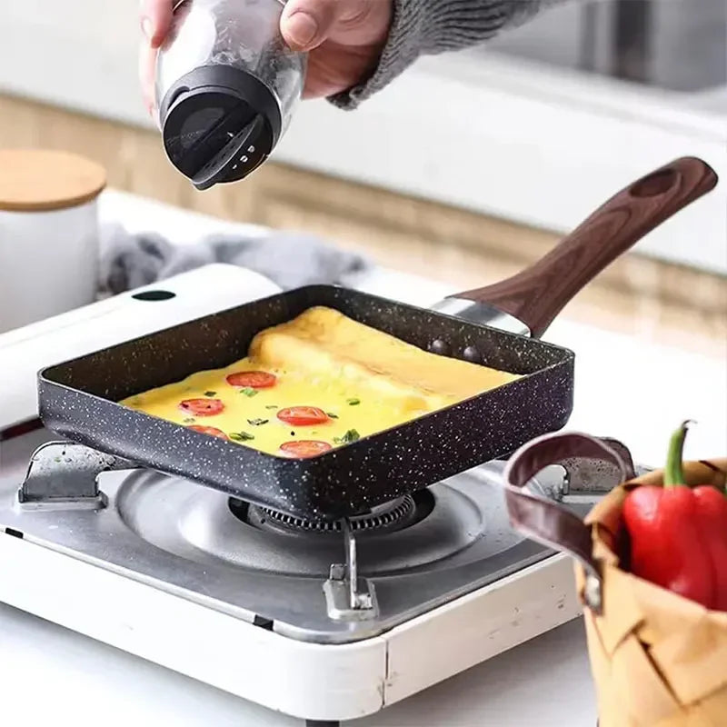 Non-Stick Omelette Pan Tamagoyaki Wok Japanese Egg Pan