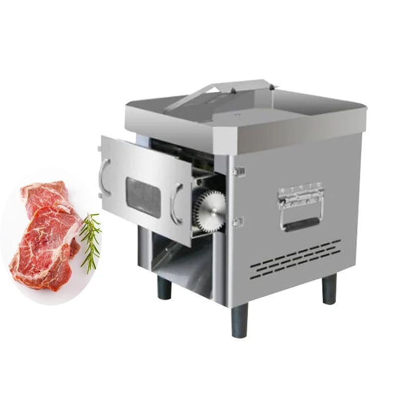 850w Fresh Meat Slicer Cube Cutter Machine Meat