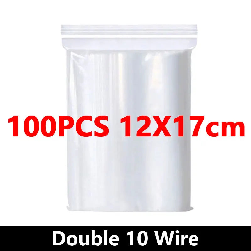 Small Zip Lock Plastic Bags Reclosable Transparent Bag