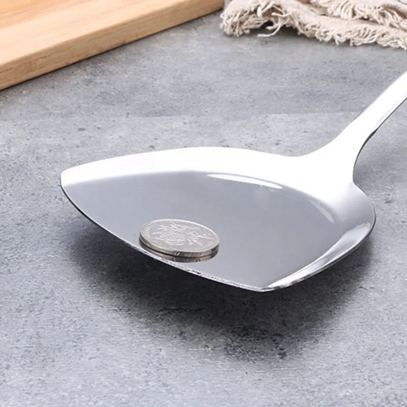 1/6pcs Stainless Steel Cooking Utensils Heat-Resistant Handle -