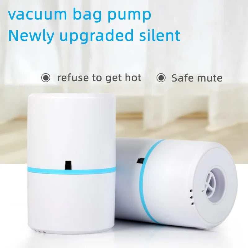 Mini Electric Vacuum Sealer Machine Compressed Bag Travel