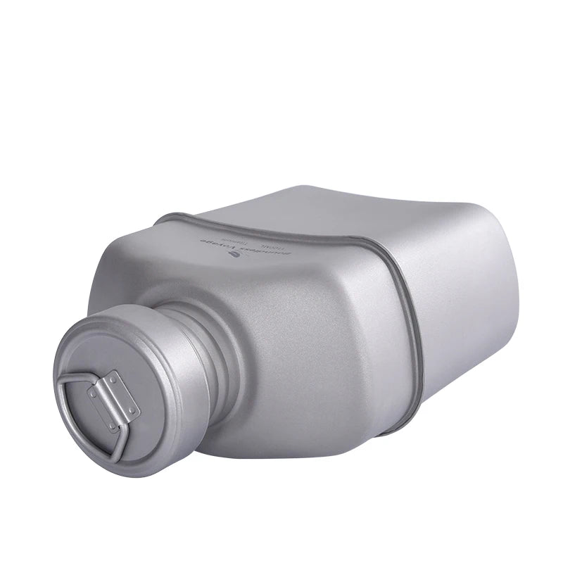 Boundless Voyage Cooking Titanium Military Canteen Bottle Outdoor