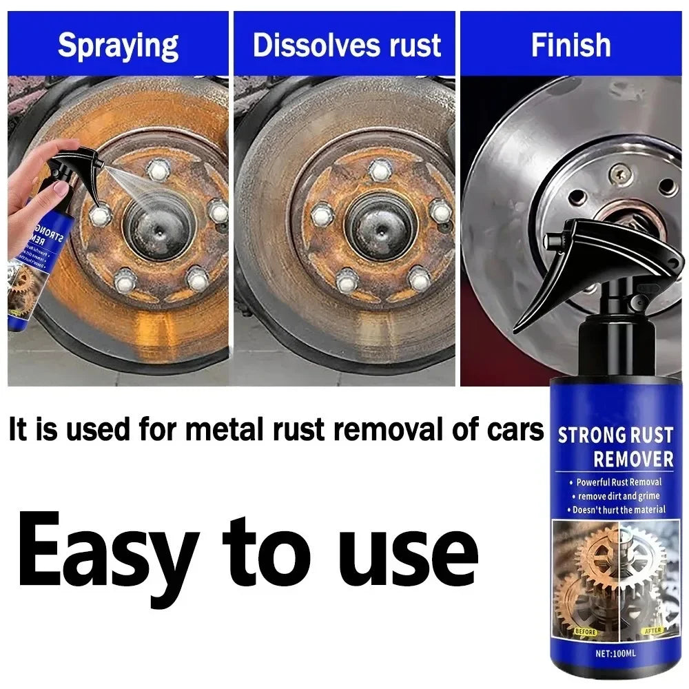 Car Rust Remover Quick Car Wheel Care Cleaning
