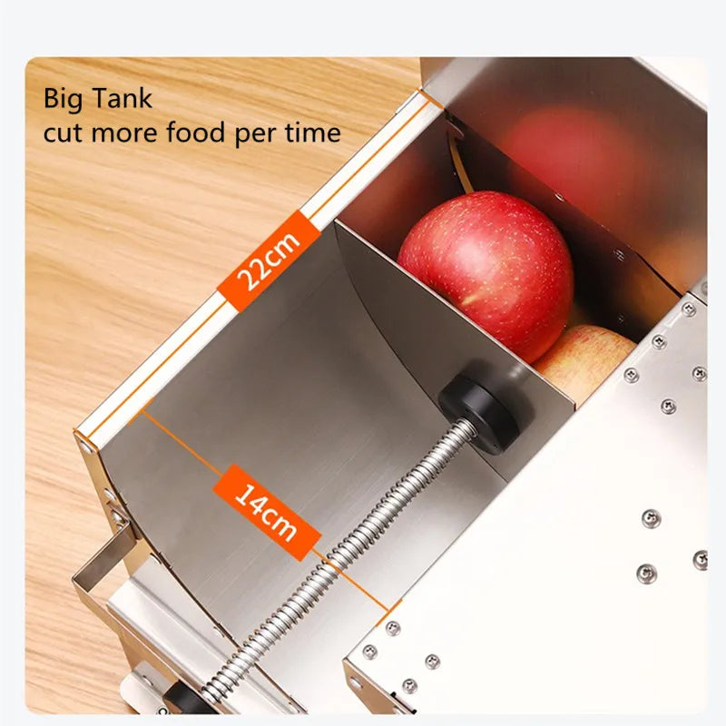 Commercial Fruit Slicer Stainless Steel Electric Slicer Lemon