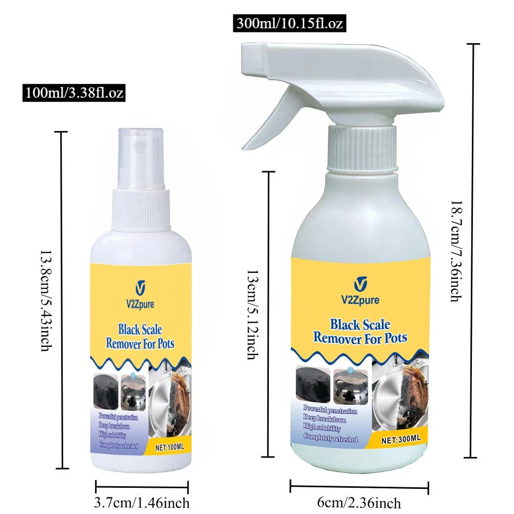 Blackening Scale Remover Polishing Pan Bottom Cleaning Agent