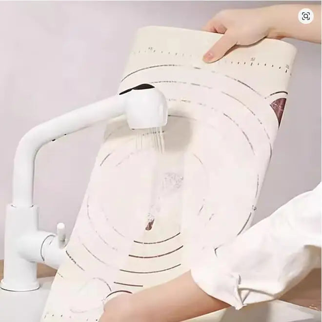 Food Grade Silicone Kneading Mat Cute Bear Anti