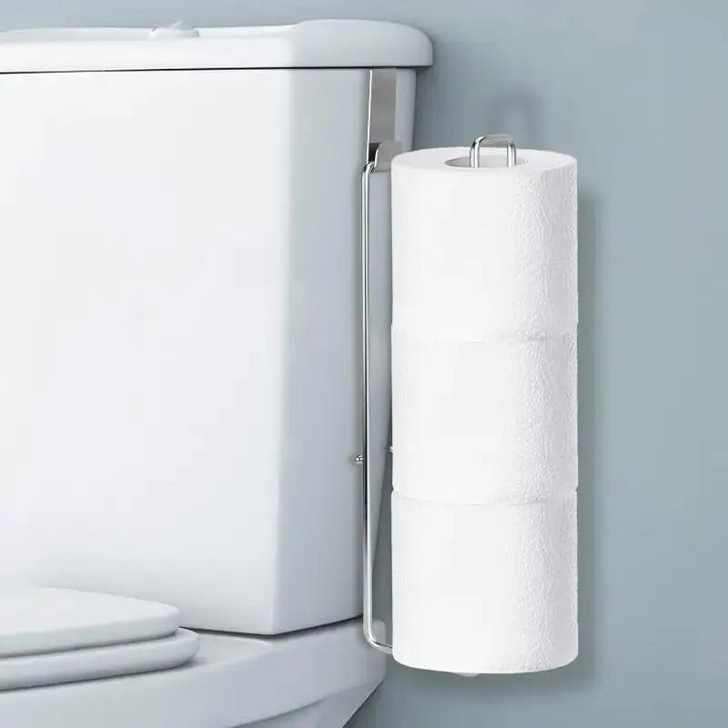 1/2/3pcs Wall Mounted Bathroom Organizer No Drill Paper