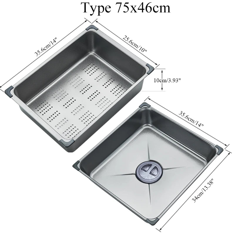 Shinesia 304 Stainless Steel Sink Digital Display Large