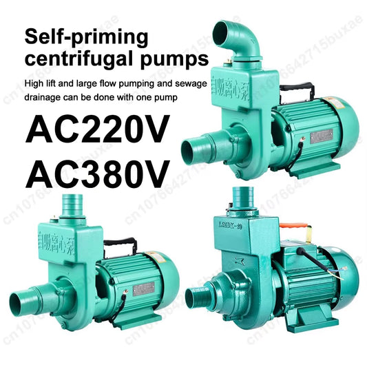 Ac220v / Ac380v High-Flow Sewage/Water Pump High-Pressure Water