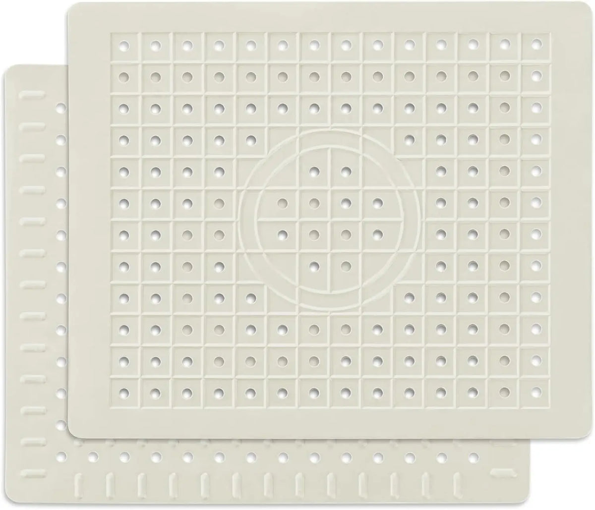 Sink Mat 12 10 Pack Cream White Non-Slip