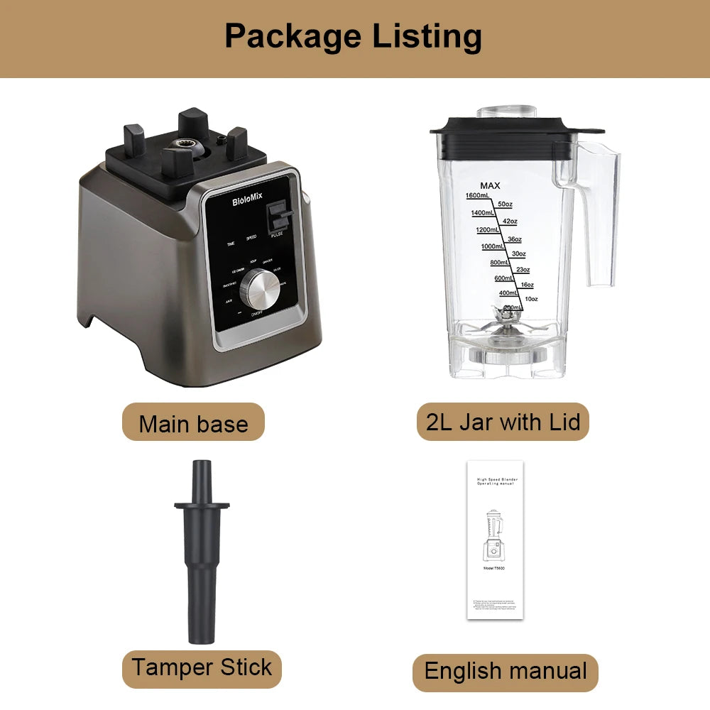 Biolomix Digital Bpa 2l Automatic Program Professional Commercial