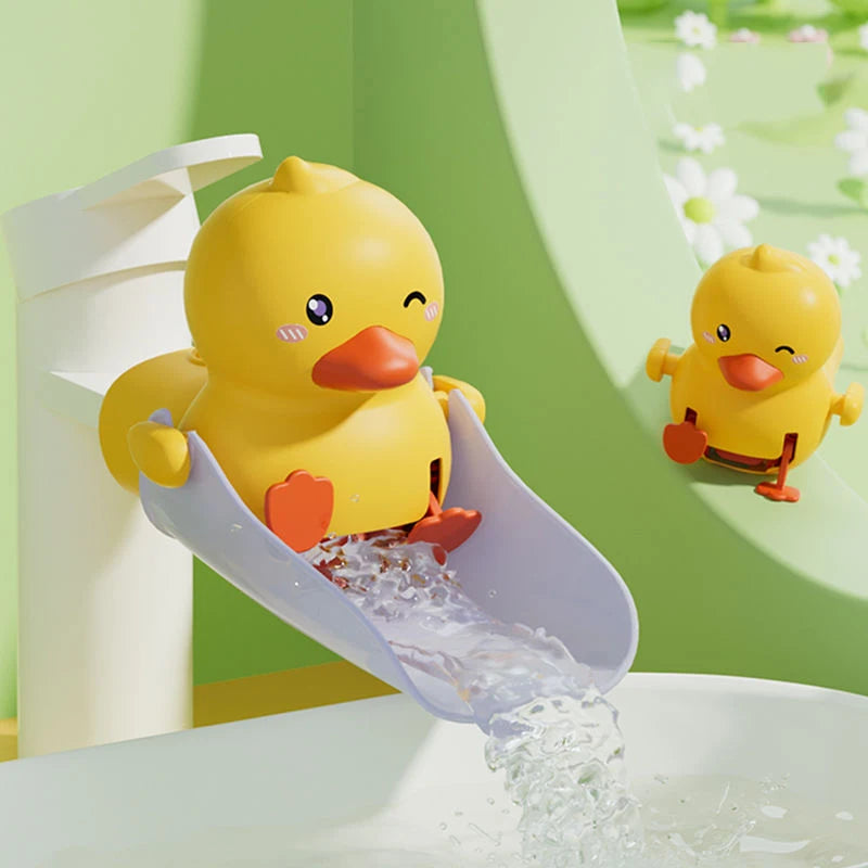 Children Cartoon Faucet Extender Bath Toys Kids Hand