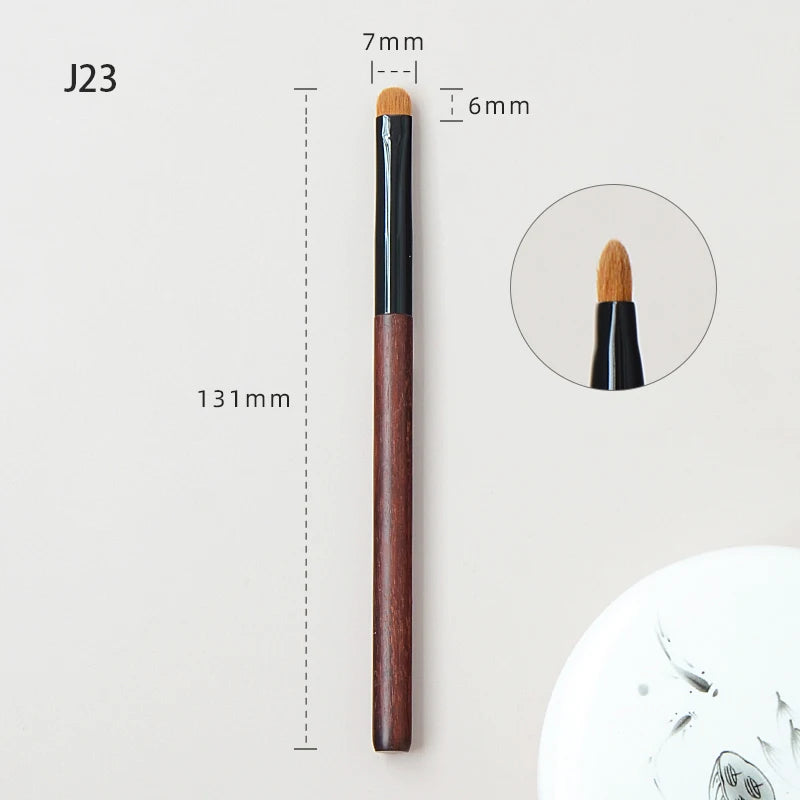 Soft Tiny Tips Goat Hair Handmade Makeup Brush