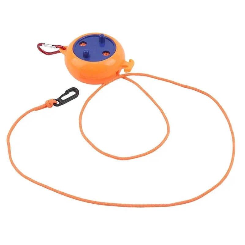 8m Non-Perforated Clothesline Retractable Travel Drying Rack