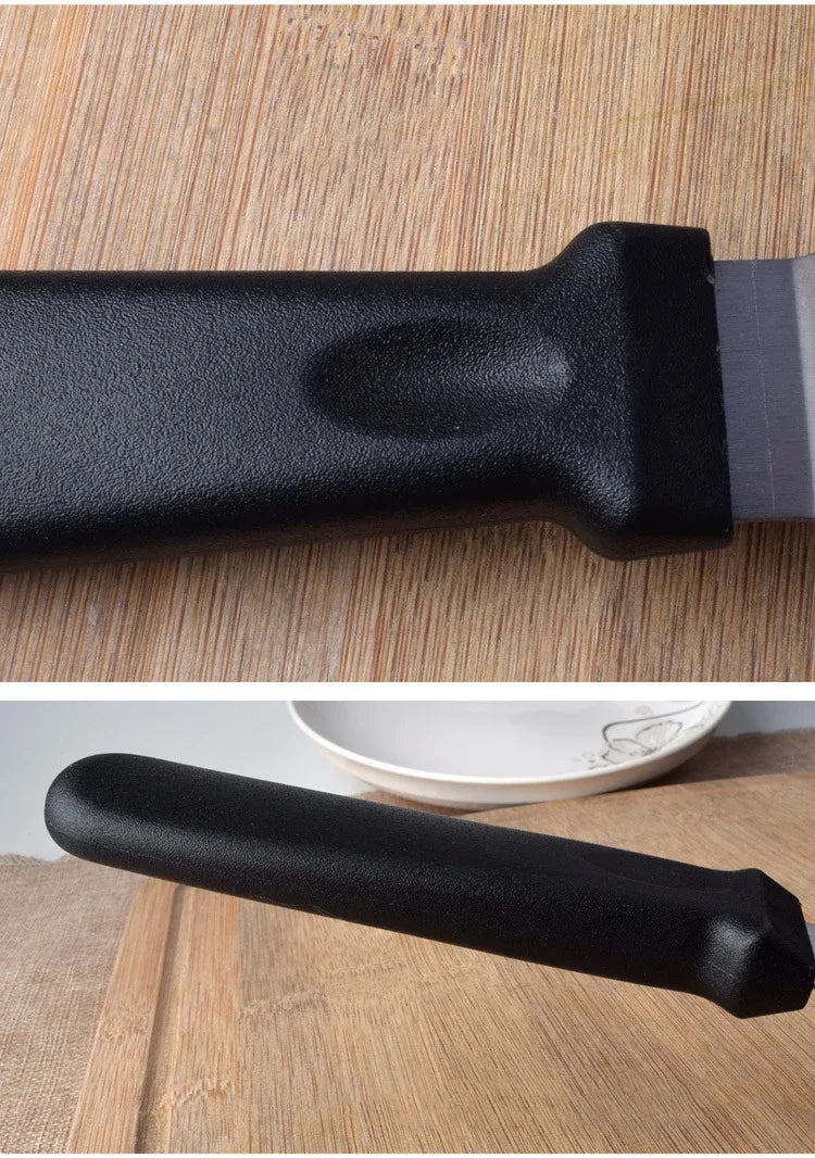 Stainless Steel Scraper Cooking Spatula Barbecue Spatula Plate