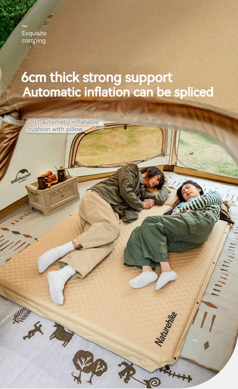 Naturehike Inflating Camping Mat Inflatable Sleeping Pad Air