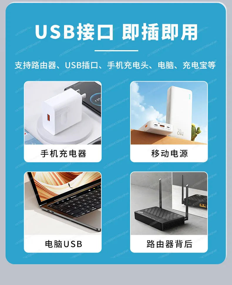 Mesh Design Cooling Rack 12cm Usb Fan -