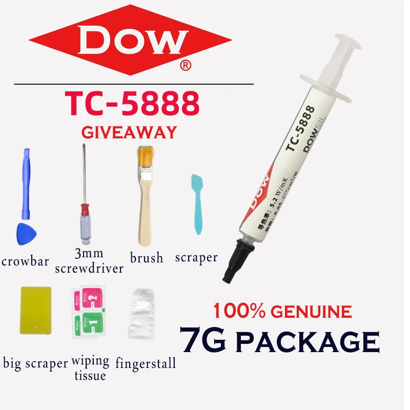 Dow Corning Dowsil Tc5888 50g 1kg Thermal Grease