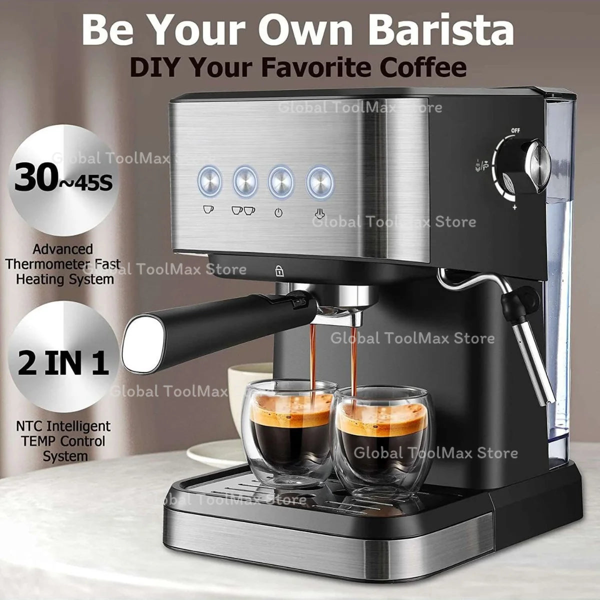 Detachable Fully Automatic Coffee Machine Grinder Machine