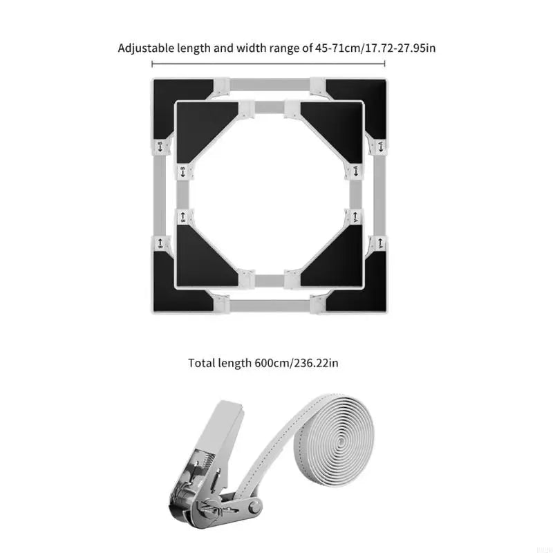 F92f Laundry Room Adjustable Stacking Washer Dryer Extendable
