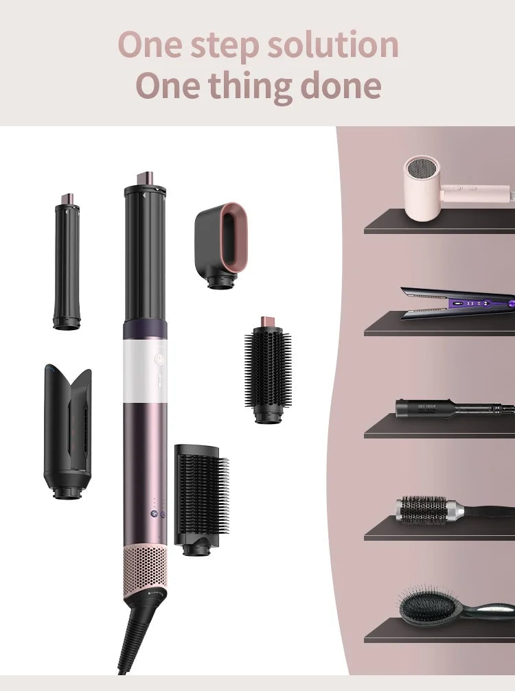 Eu Hs09 Multil Hair Styler Auto Curling Dryer