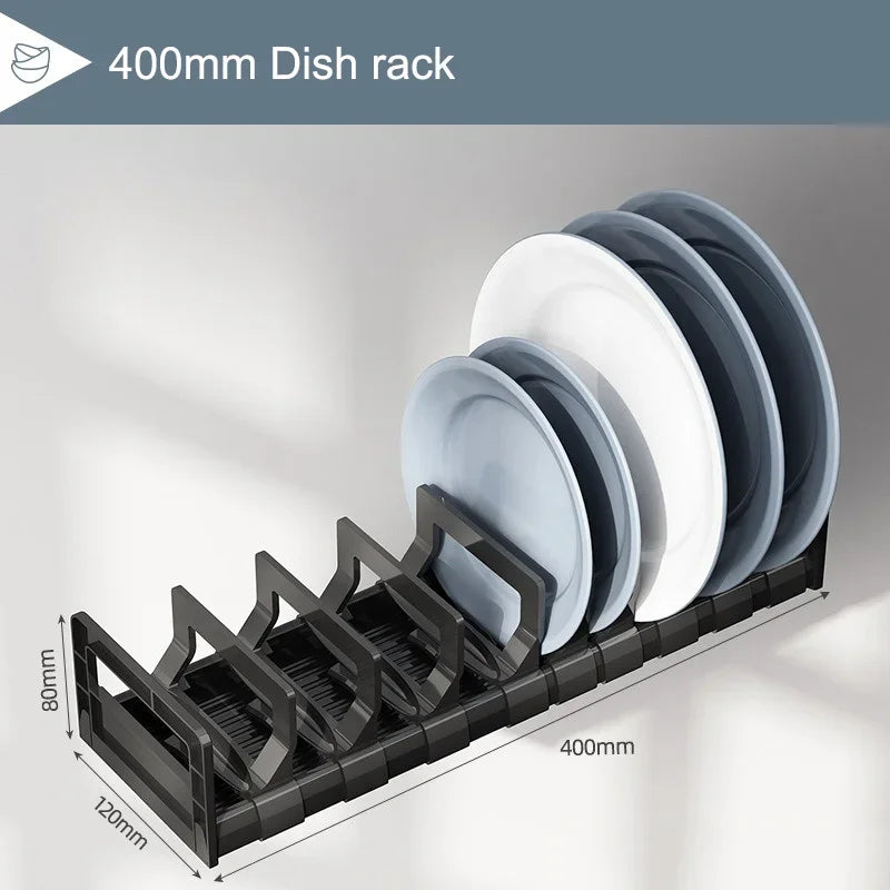 Bowl Dish Rack Cabinet Drawer Storage Rack Plate