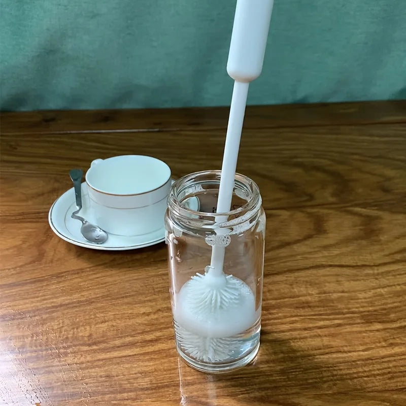 1pc Long Handle Cleaning Brush Non-Slip Grip Narrow