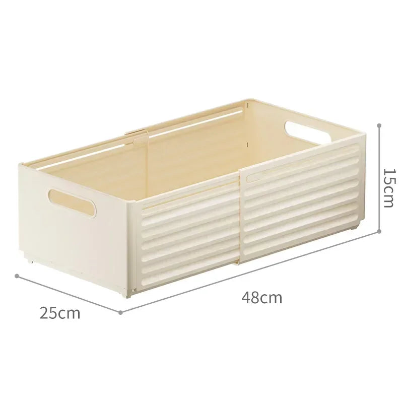 1pc Retractable Drawer Organizer Length Adjustable Cabinet