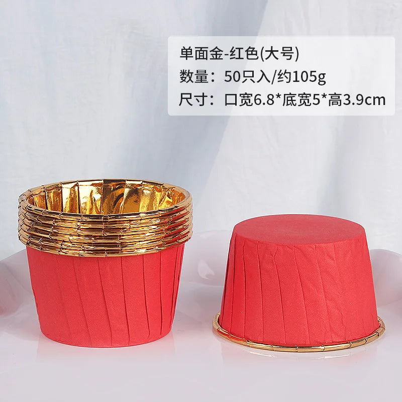 10/20 Large Big Cupcake Paper Cup Oilproof Liner