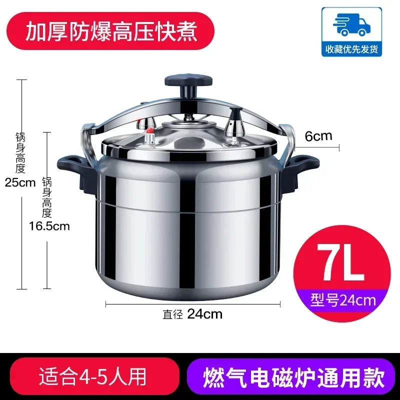 50l Commercial Pressure Cooker Thickened Large Capacity Gas