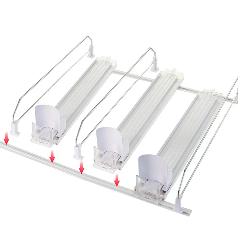 Push Rack Beverage Thruster Dispenser Storage Soda Can