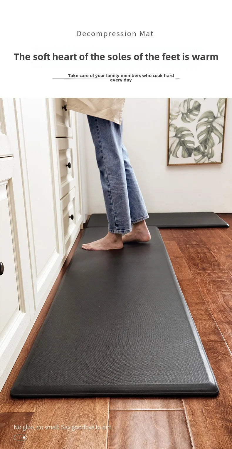Mat Cushioned Anti Fatigue Ultra Thick Pu Leather