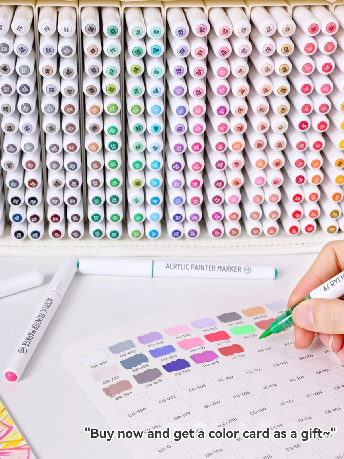 Languo 96-288 Colors Direct Liquid Colors Acrylic Paint