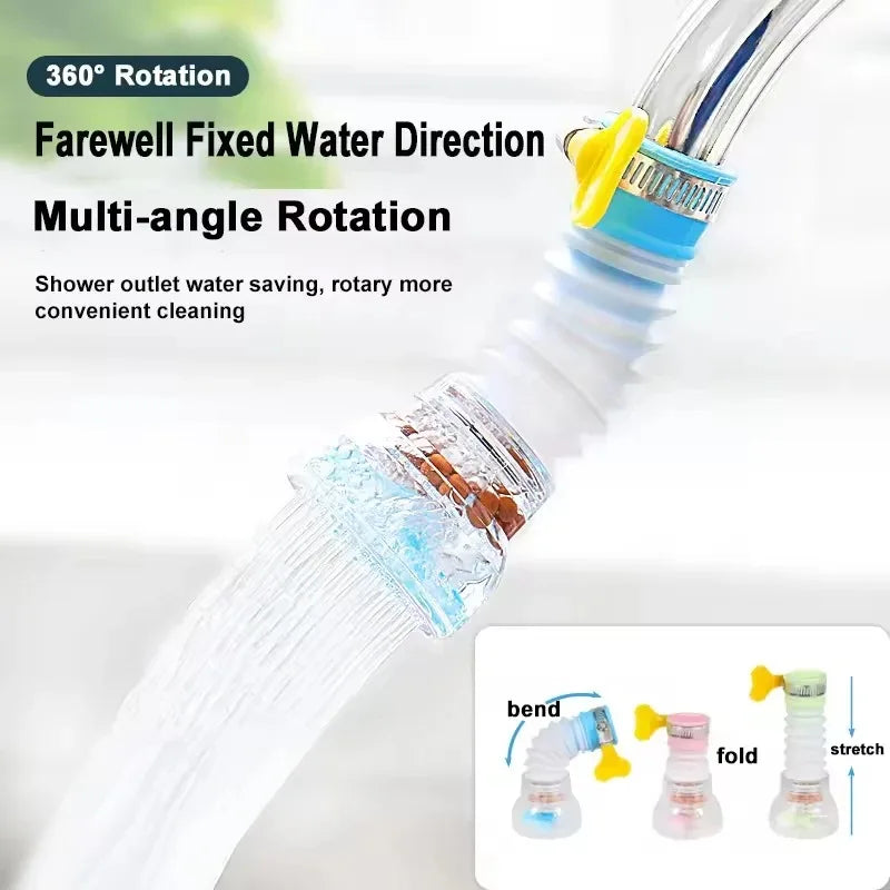 Universal 360 Rotation Faucet Bubbler Swivel Water Saving