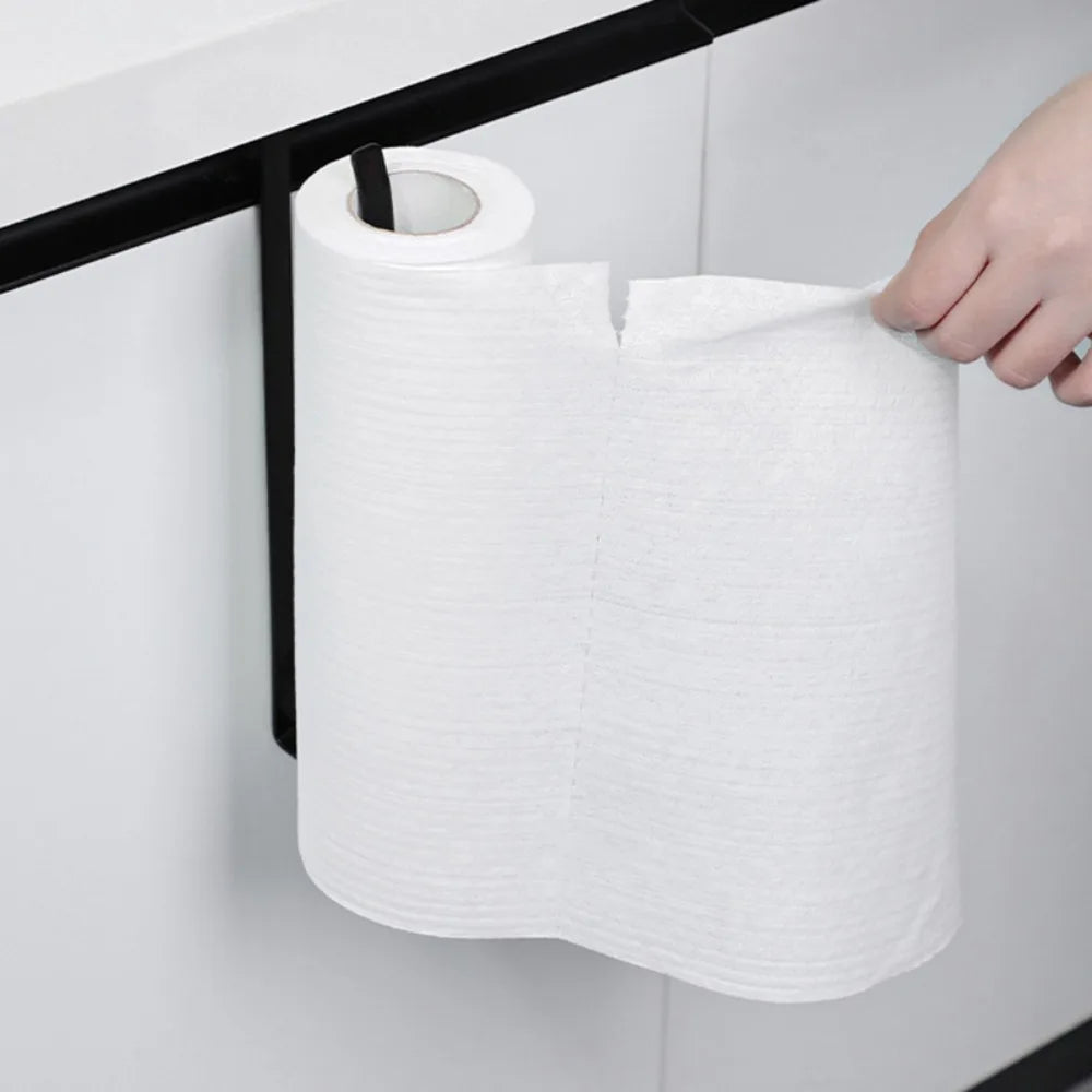 Space Saving Under Cabinet Paper Towel Holder No