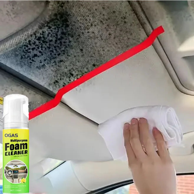 Car Interior Cleaner Agent Ceiling Cleaner Leather Flannel