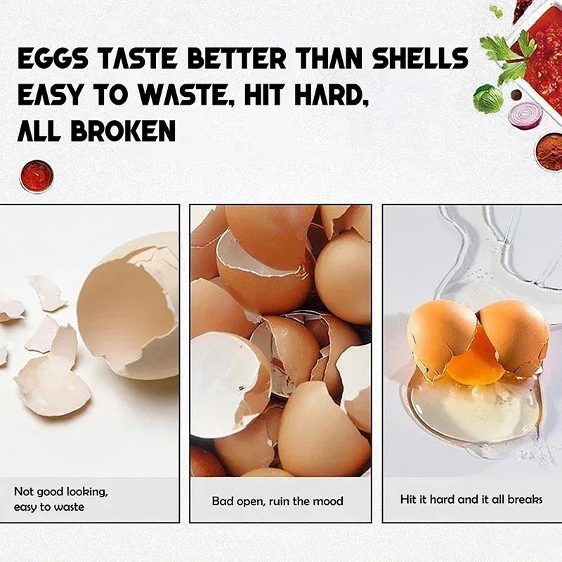 304 Stainless Steel Egg Opener Double-Headed Shell Opener