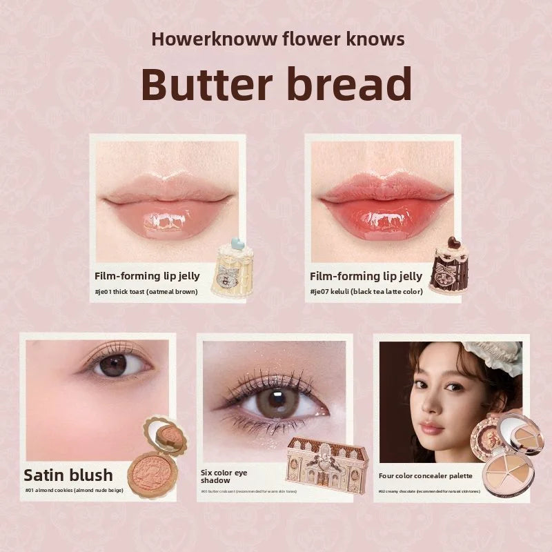 Luxury Crystal Flower Knows Blush Brush Ultra Soft