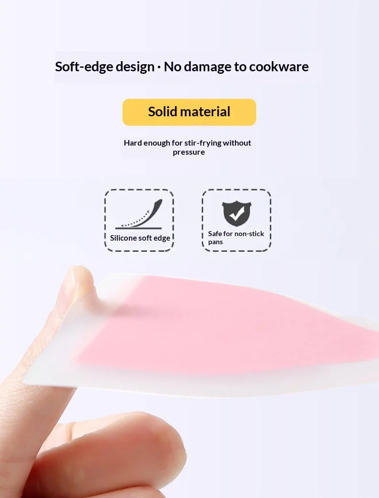 Silicone Spatula Wide Cooking Shovel Non-Stick Scraper Turner