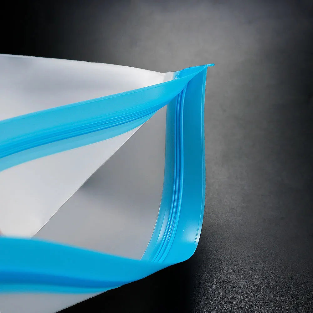 Silicone World Reusable Peva Food Bag Freezer Stand