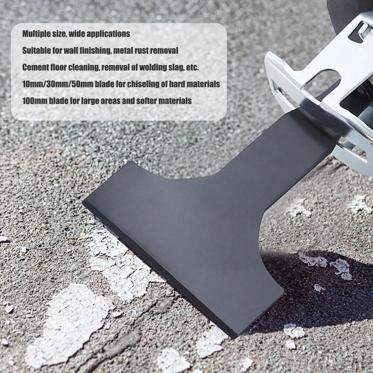 4-Piece Heavy-Duty Scraper Blade Reciprocating Saws Steel Tile