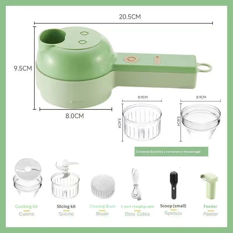 Wireless Electric Food Chopper Handheld Multi Function Food