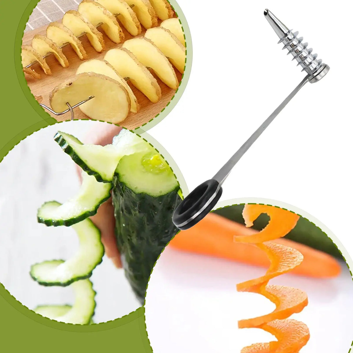 Spiral Slicer Blade Cucumber Carrot Potato Vegetable Spiral
