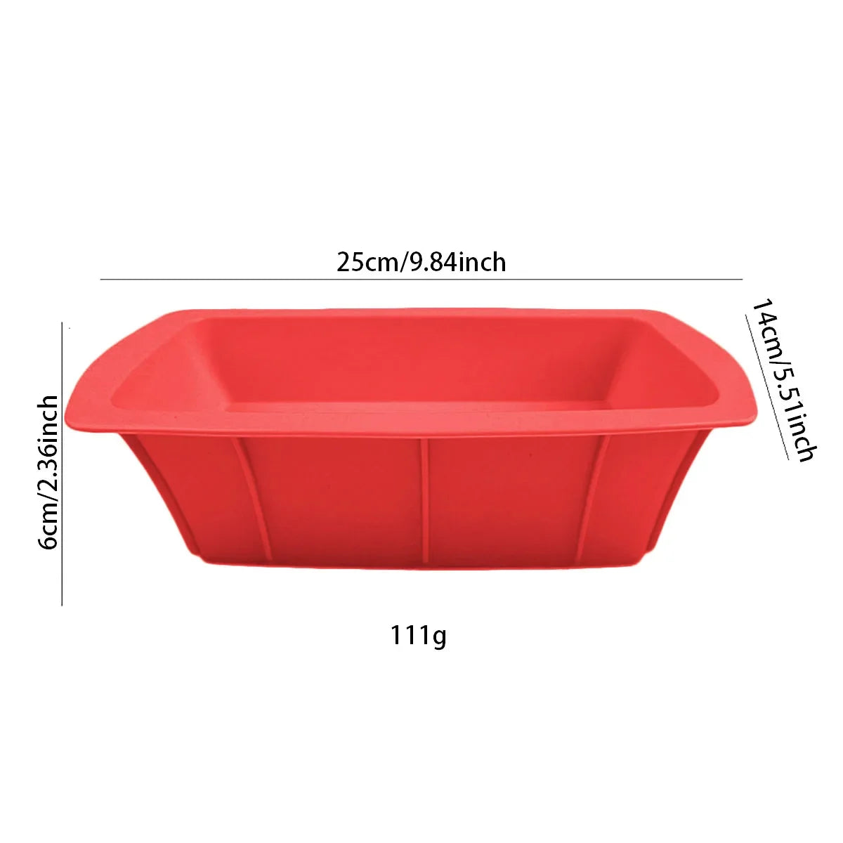 1pc Silicone Bread Loaf Pan Cake Mold Nonstick
