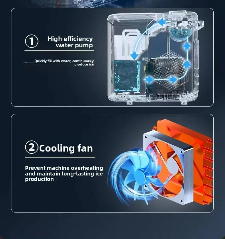 3l Small Ice Maker Mini Block Ice Dormitory