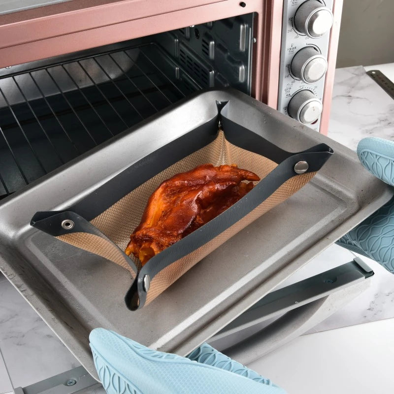 1pc Silicone Baking Mat Button Non-Stick Reusable Heat